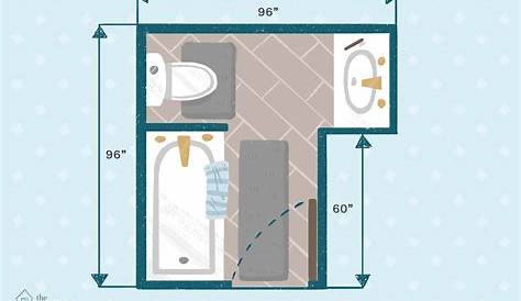 Common Bathroom Floor Plans: Rules of Thumb for Layout – Board & Vellum