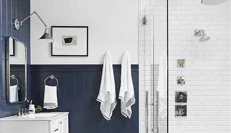 Blue Bathroom Floor Tiles Design - Flooring Images