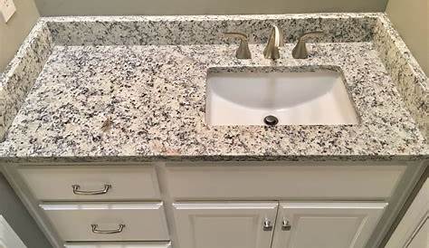 Bathroom Granite Countertops With White Cabinets Another Super Mom's New