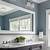 bathroom ideas gray and blue