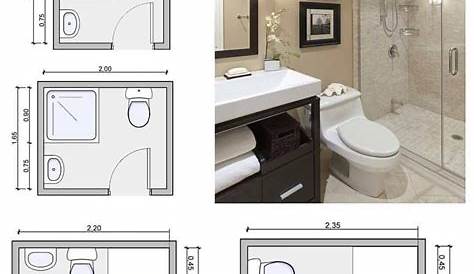 Bath Math: Get Bathroom Layout Ideas | Small bathroom layout, Master