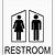 bathroom printable signs