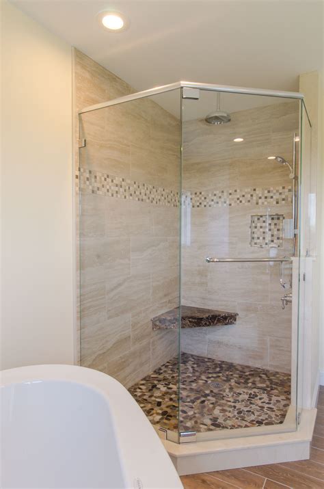 Bathroom Shower Large Tile Ideas