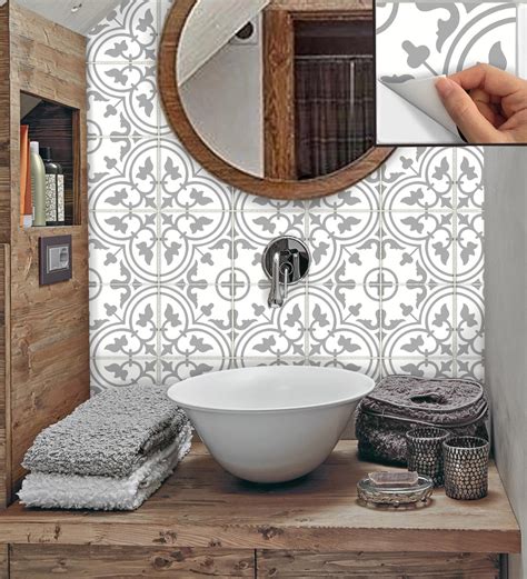 Decorative Bathroom Tile Stickers Tile stickers, Bathroom tile