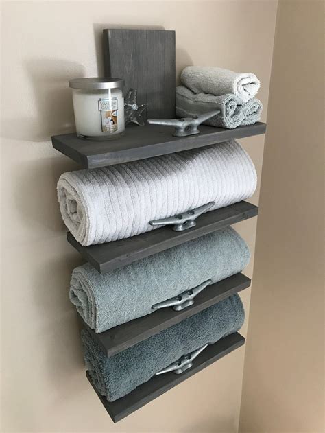 Bathroom Towel Rack Decorating Ideas / Bathroom Ideas Towel Racks
