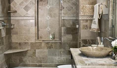 Bathroom Travertine Tile Designs 21+ Shower Ideas (