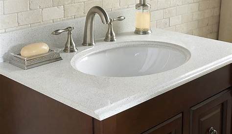 Design House Camilla 37-in Solid White Cultured Marble Single Sink