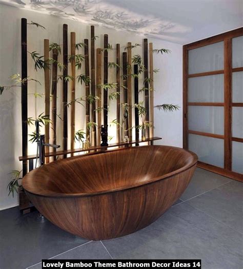 Bathroom Bamboo Decor