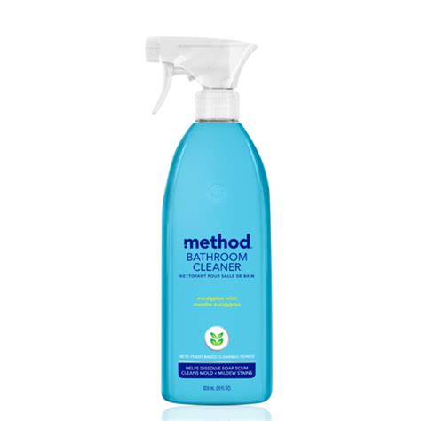 Bathroom Cleaner Products Method