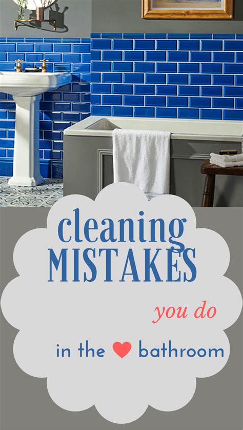 Cleaning Mistakes You Do In The Bathroom (With images) Cleaning, Cleaning organizing, Cleaning