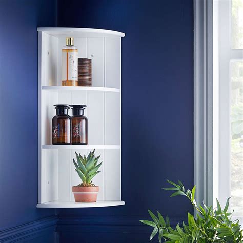 Bathroom Corner Wall Shelf