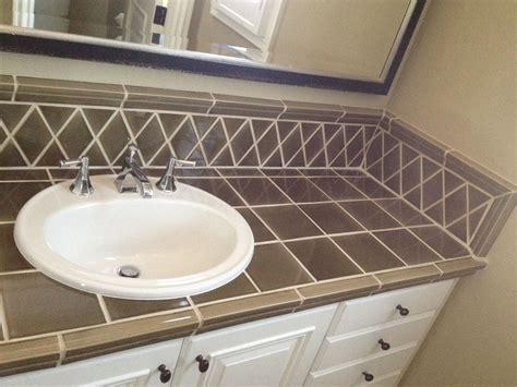 Bathroom Countertops Tile