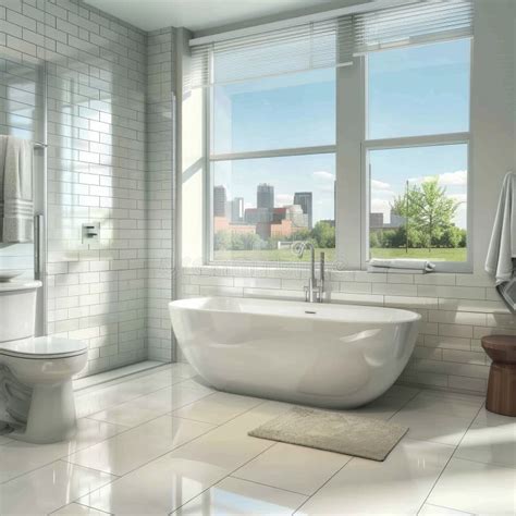 Bathroom Design With Large Window
