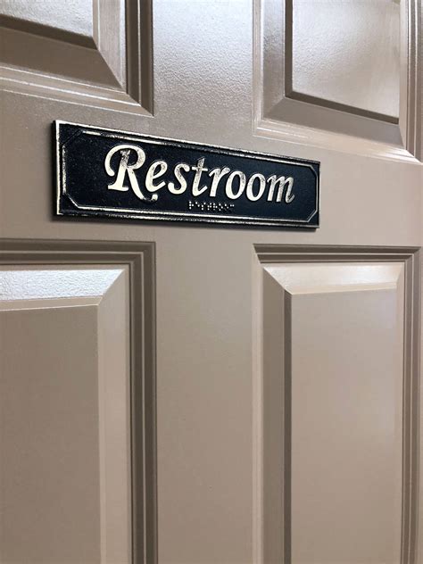 tyixir.shop:bathroom door signs vintage