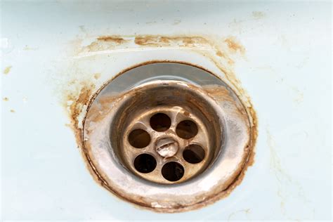 Bathroom Drain Rust