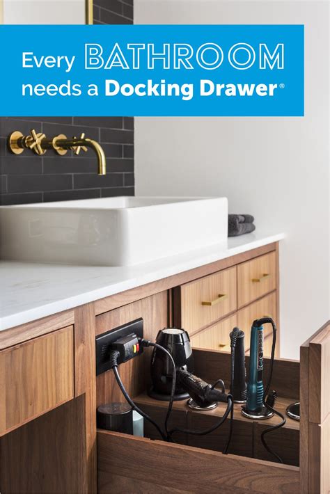 Bathroom Drawers With Electrical Outlets