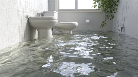 bathroom flood