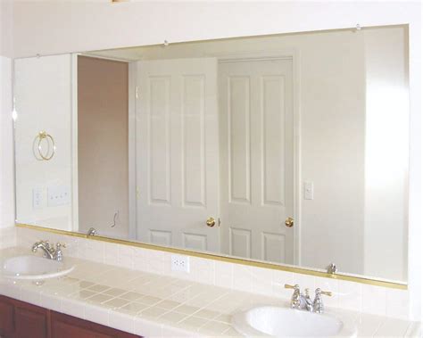 Bathroom Glass Mirror Replacement