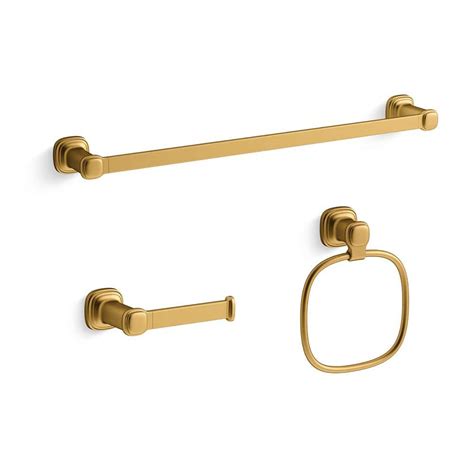Bathroom Hardware Brushed Brass