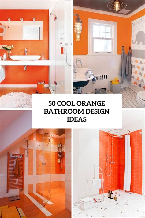 Bathroom Ideas Orange