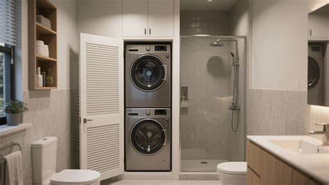 Bathroom Layout Inspirations With Practical Functionality - gambar utama