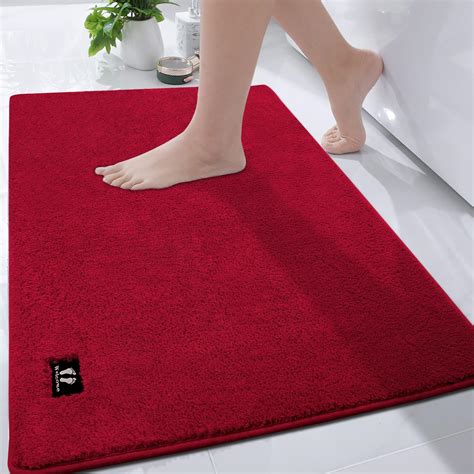 Bathroom Mat Red