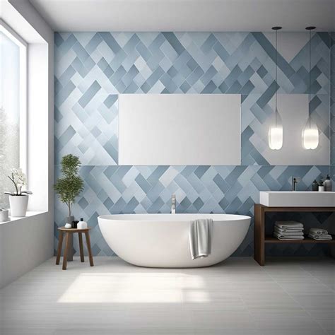 Bathroom Modern Tile Patterns - gambar utama