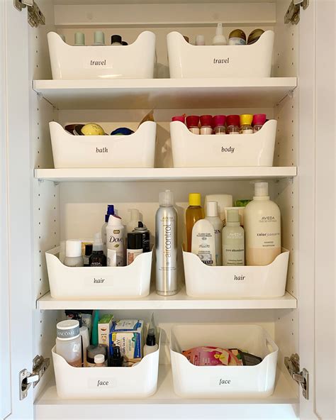 Cool Bathroom Organization Containers References