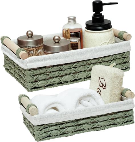 Bathroom Organizer Baskets