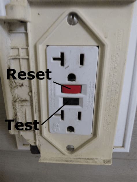 Bathroom Outlet Reset
