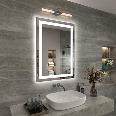 Bathroom Rectangular Mirror Lamp