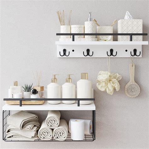 Bathroom Shelf Hooks