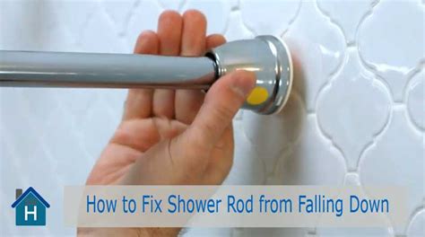 Bathroom Shower Rod Keeps Falling Down