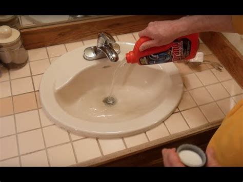 Bathroom Sink Drano