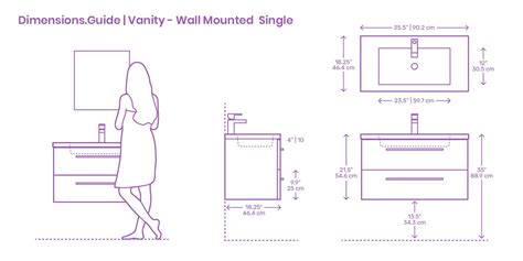 Bathroom Sink Unit Dimensions