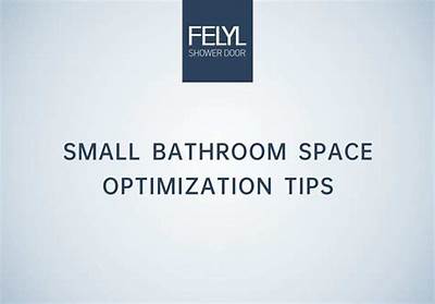 bathroom space optimization tips