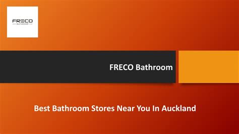 Bathroom Stores Nz