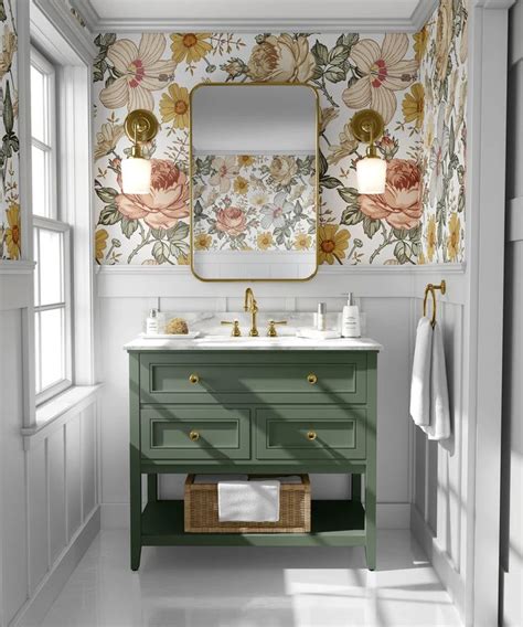 Bathroom Temporary Wallpaper