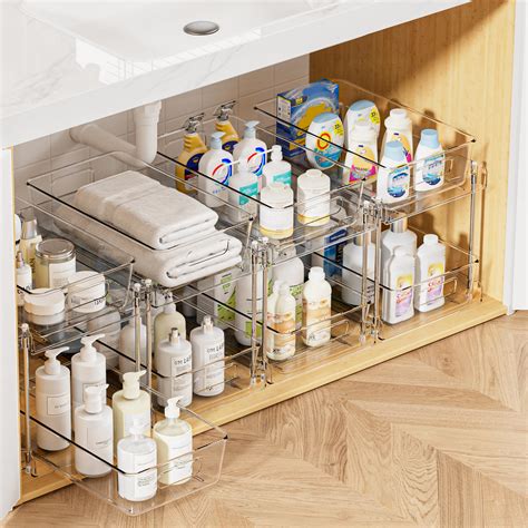 Bathroom Under Sink Storage Boxes