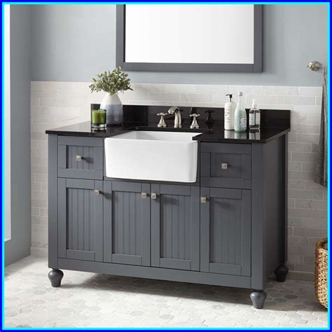 Bathroom Vanity Apron Sink