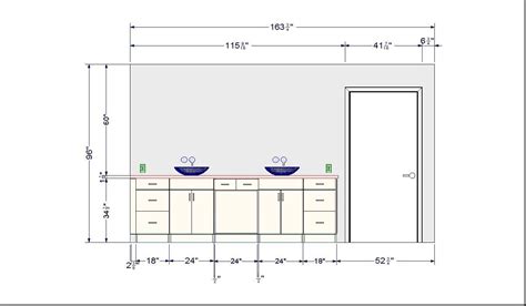 Bathroom Vanity Height Code