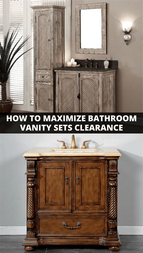 Bathroom Vanity Sets Clearance