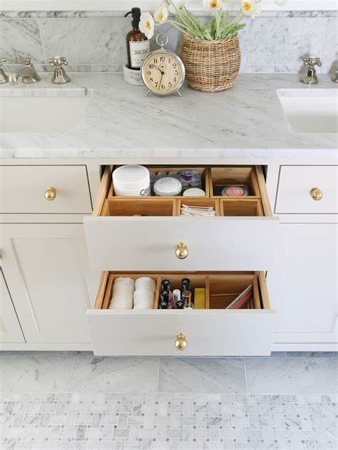 Bathroom Vanity Storage Organization