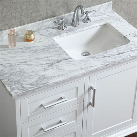 Bathroom Vanity Top With Right Side Sink