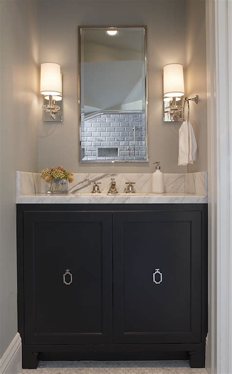 Bathroom Vanity With Drop Ring Pulls