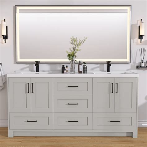 Bathroom Vanity With Solid Surface Top
