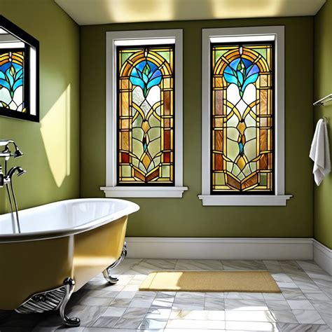 Bathroom Window Glass Styles