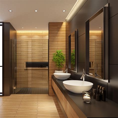 Bathroom with Ambient Lighting