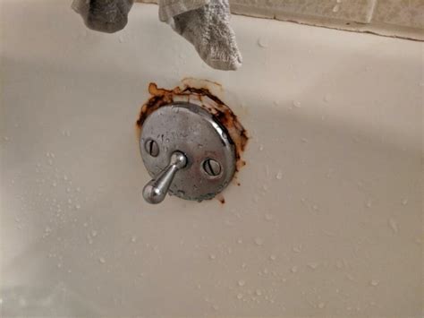 Bathtub Rust Drain
