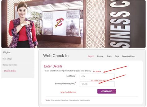 Cara Cepat Check In Batik Air via Web Online Terbaru Terbaru 2022 Cek